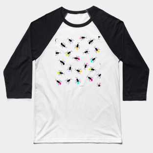 Neon Ants Baseball T-Shirt